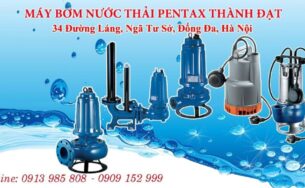 Đại lý phân phối bơm thải chìm tại Bắc Kạn
