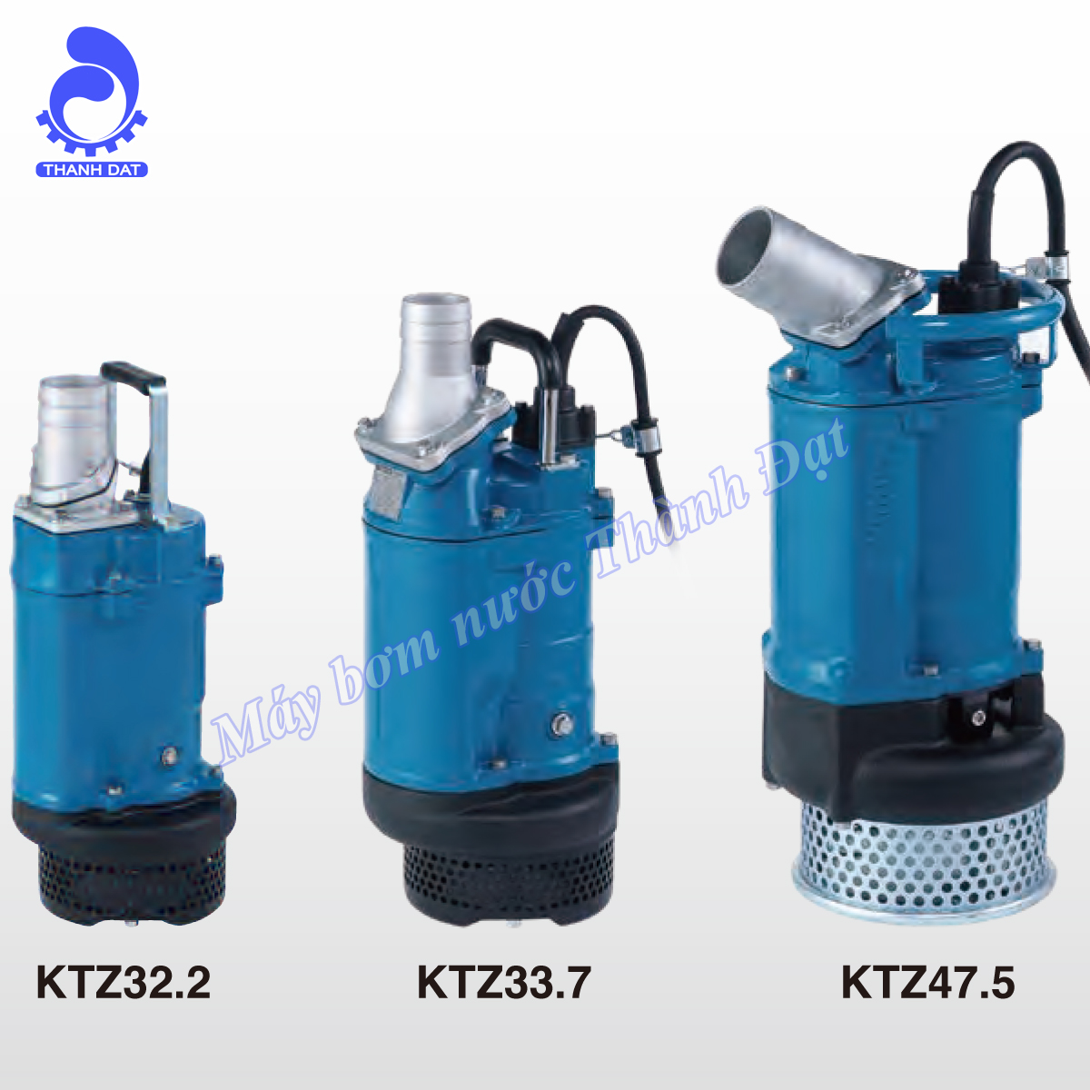 Bơm nước thải giá rẻ Tsurumi KTZ-67.5